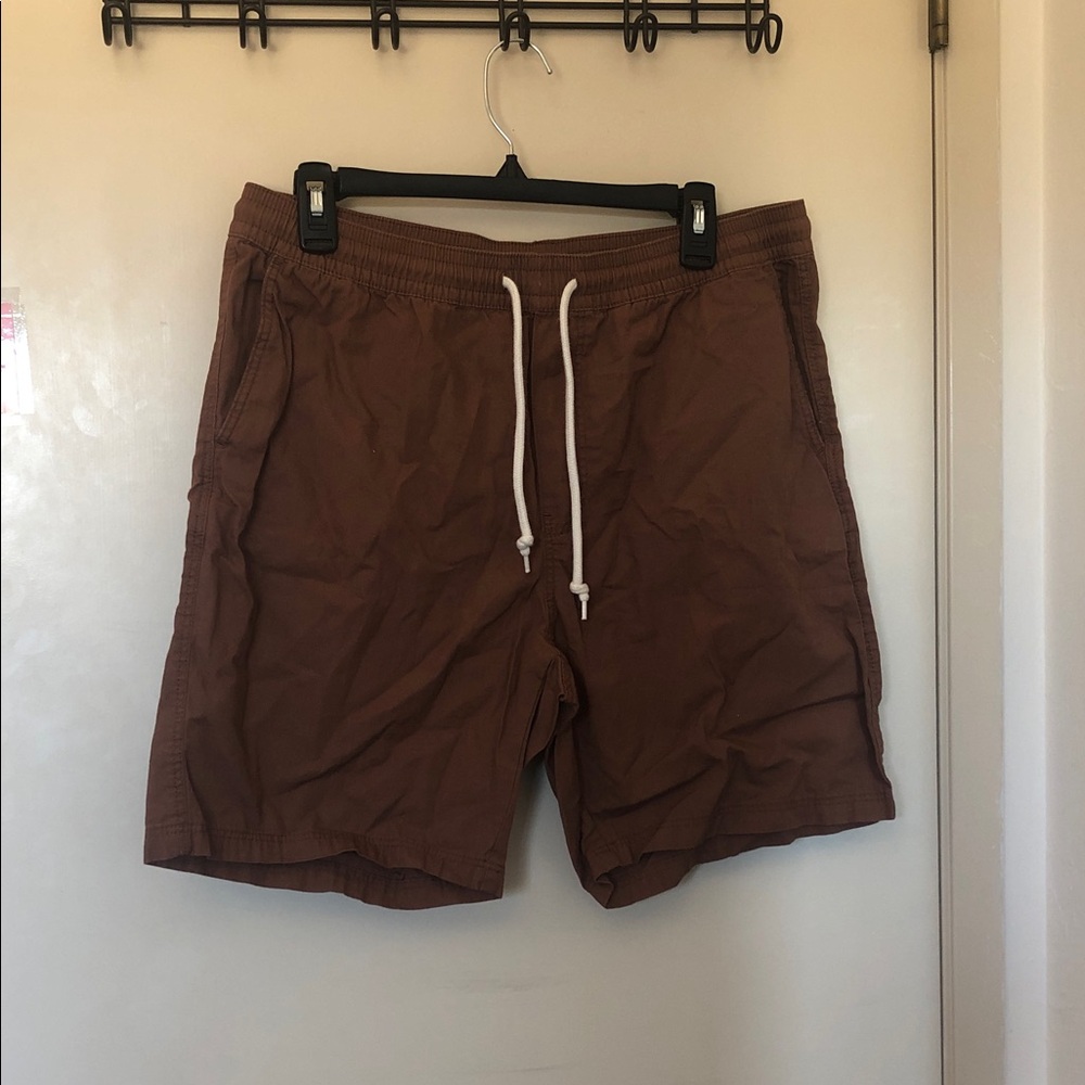 H&M Divided Men's Brown Drawstring Relax Shorts